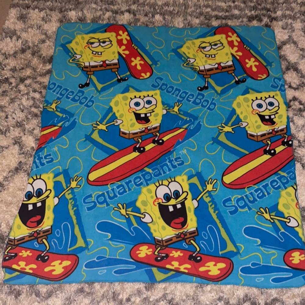 SpongeBob SquarePants throw 52x58